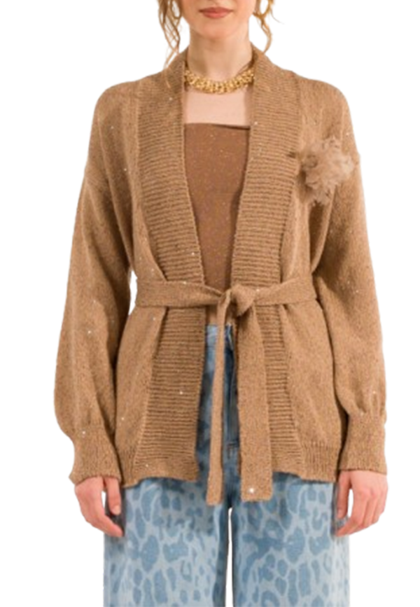 Kontatto - Cardigan con Cintura