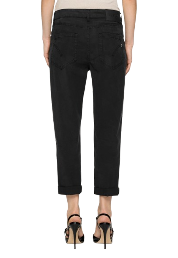 Dondup - Pantaloni Koons loose in armatura di lyocell e cotone