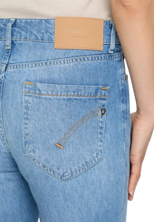 Dondup - Jeans Koons 30 inches loose in denim fisso lyocell