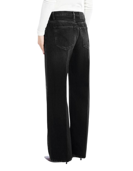 Dondup - Jeans Jacklyn wide leg in denim fisso responsabile