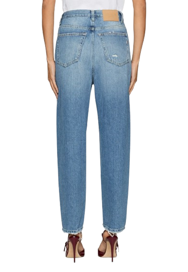 Dondup - Jeans Bessie loose in denim fisso