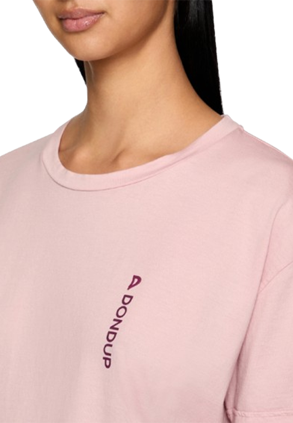 Dondup - T-shirt girocollo regular in jersey