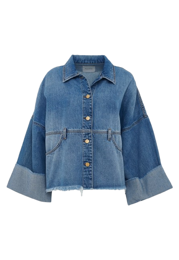 Manila Grace - Giubbotto Over Denim