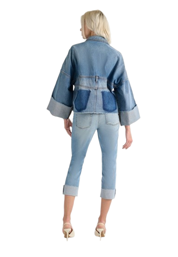 Manila Grace - Giubbotto Over Denim