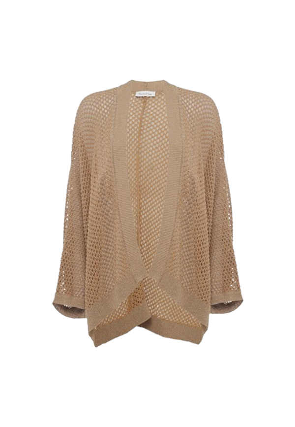 Manila Grace - Cardigan Punto Rete