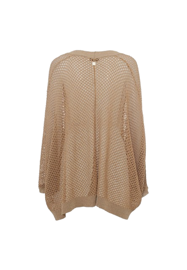 Manila Grace - Cardigan Punto Rete