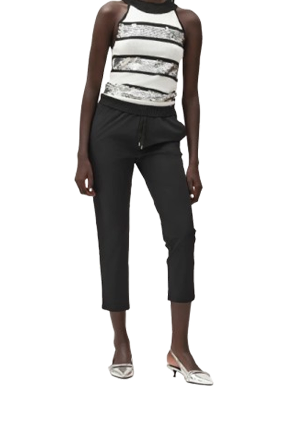 White Wise - Pantalone con Coulisse Tessuto Tecnico