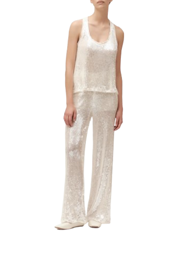 White Wise - Pantapalazzo in Paillettes