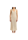 Manila Grace - Abito sottoveste con ricami