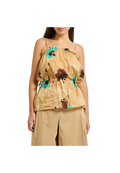 Manila Grace - Top con coulisse