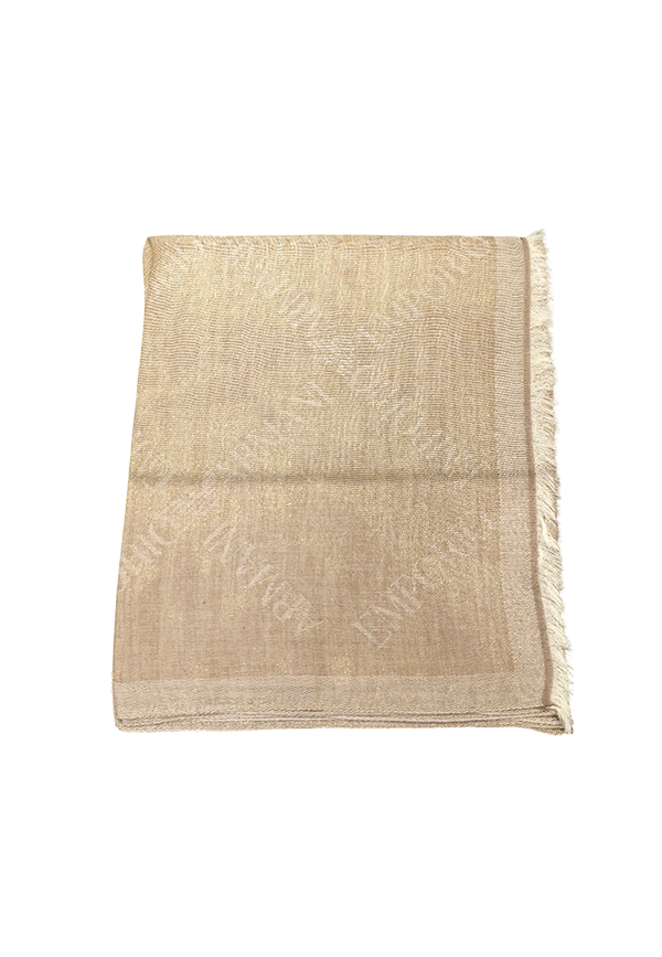 Emporio Armani - Foulard con Logo All-Over