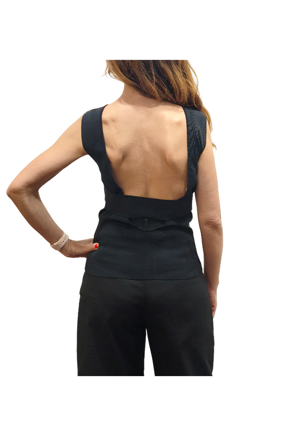 Jucca - Maglia a top con fascia