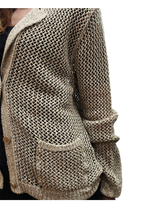 Kangra - Blazer punto rete con paillettes