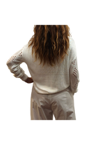 White Wise - Girocollo lavorazione traforo