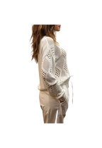 White Wise - Girocollo lavorazione traforo