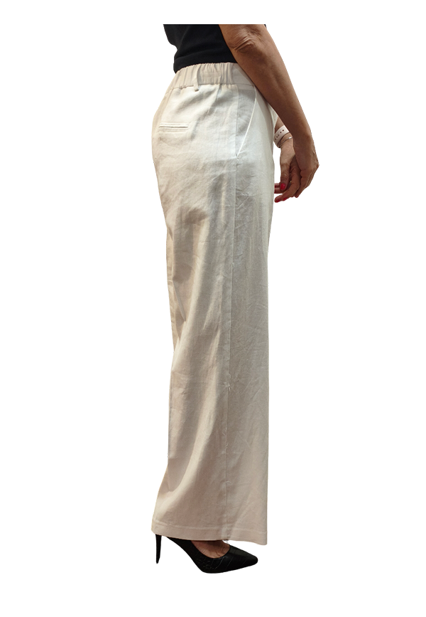 White Wise - Pantaloni ampi mistolino