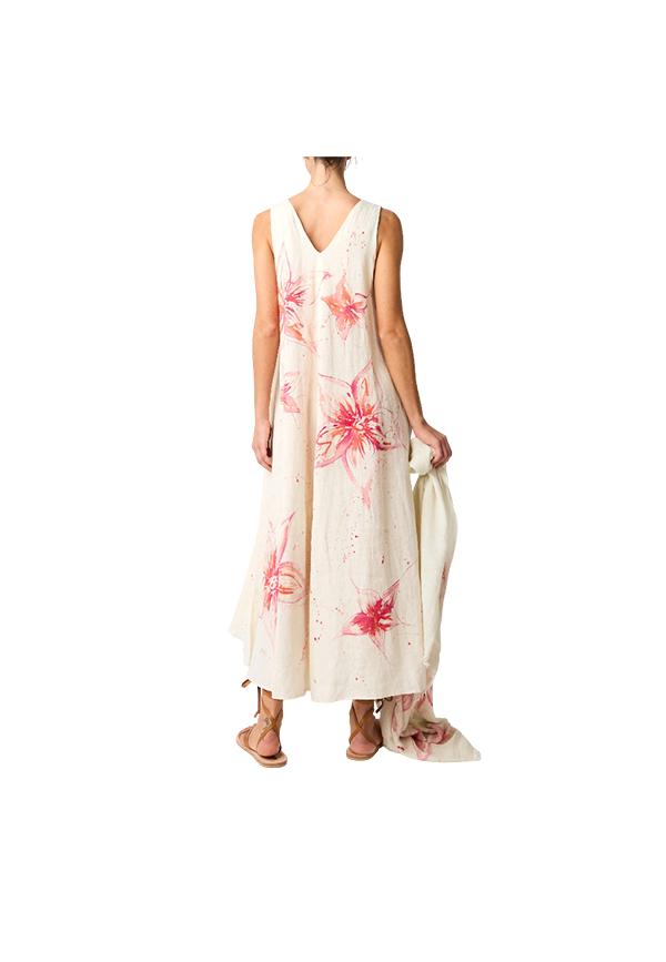 Alessia Santi - Abito in lino floreale