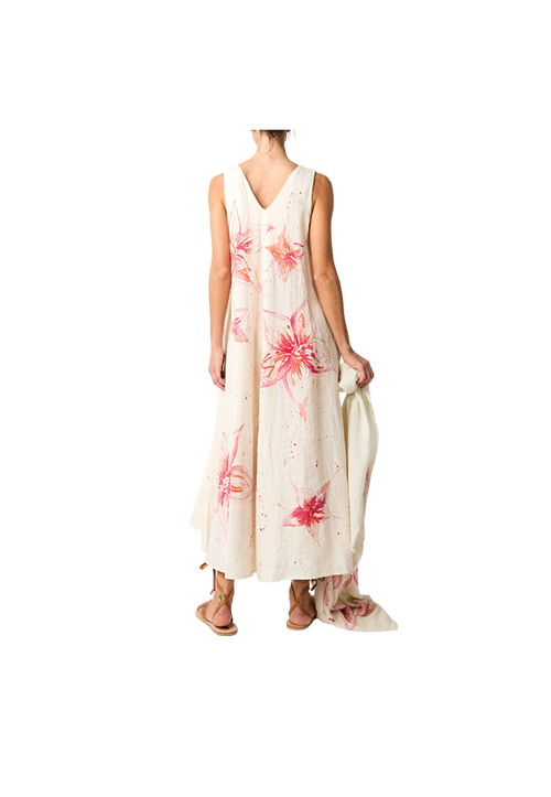 Alessia Santi - Abito in lino floreale