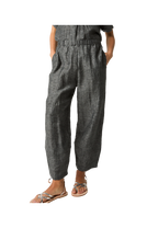 Alessia Santi - Pantaloni in lino con piega