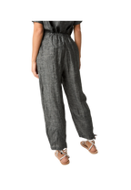 Alessia Santi - Pantaloni in lino con piega