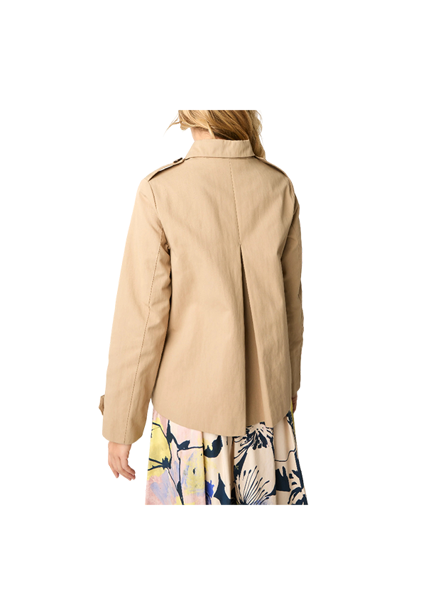 Alessia Santi - Trench corto con bottoni