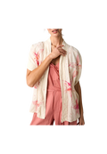 Alessia Santi - Giacca kimono con stampa floreale