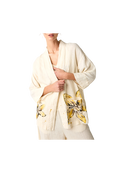Alessia Santi - Giacca kimono con stampa floreale