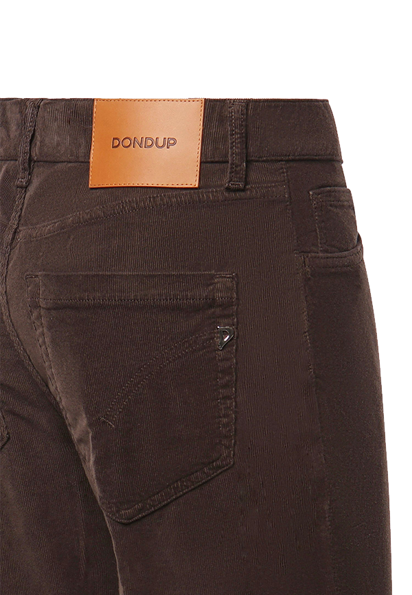Dondup - Koons in velluto a coste loose-fit 5-pocket jeans