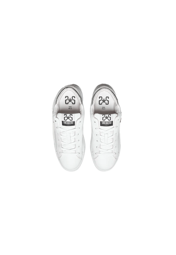 2Star - Sneaker Prime Star Plat Dett. Argento
