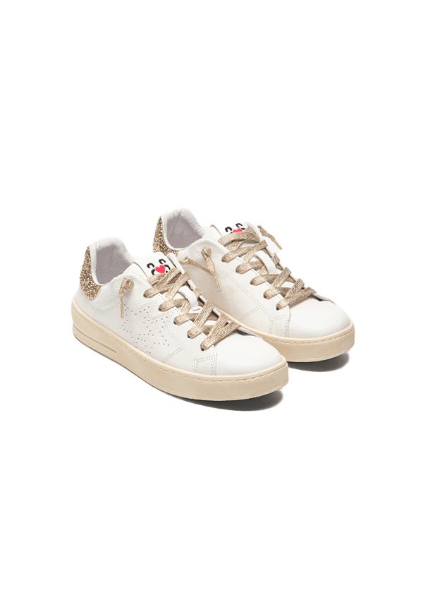 2Star - Sneaker Walk Star Dett. Glitter Oro