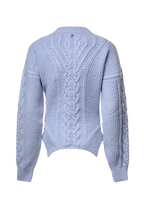Dondup - Maglione Slim-fit crew-neck jumper in cable knit