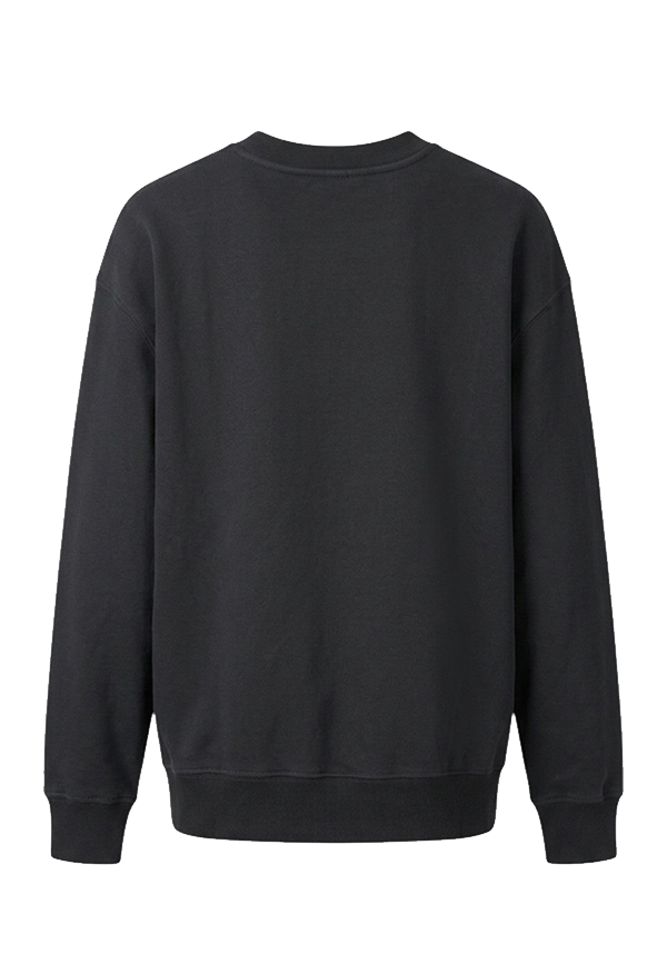 Dondup - Felpa oversize in diagonal fleece