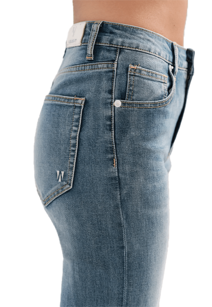 White Wise - Ofelia-Jeans regular high waist