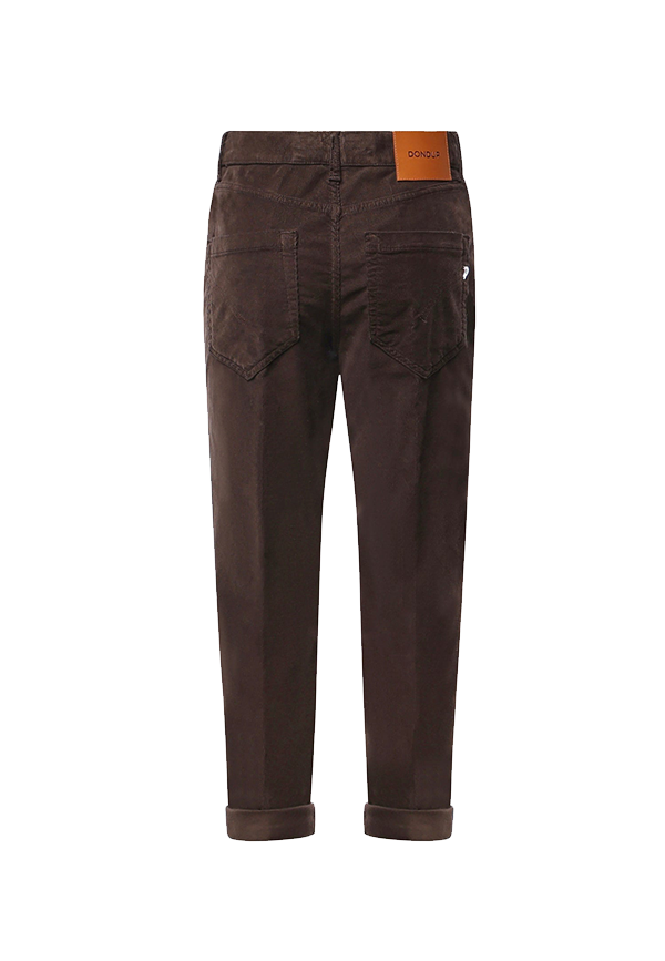 Dondup - Koons in velluto a coste loose-fit 5-pocket jeans