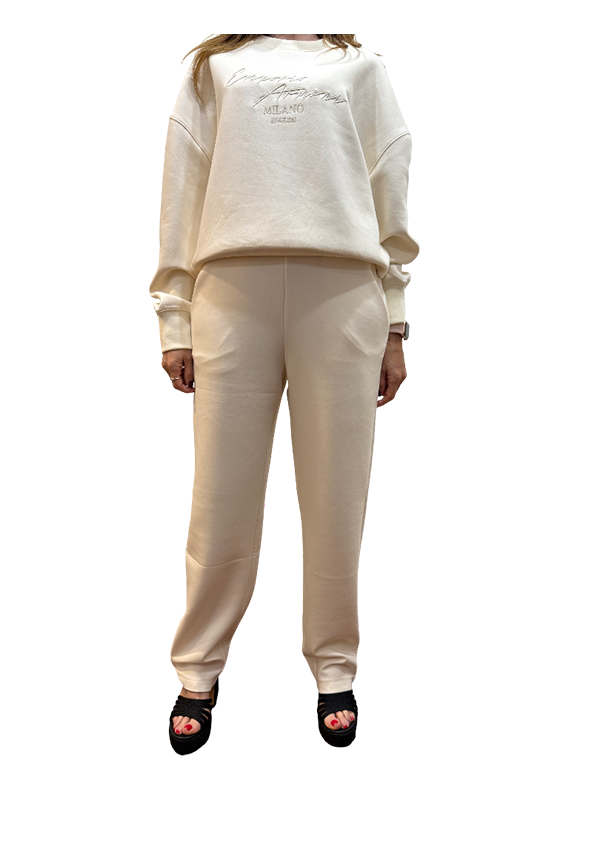 Emporio Armani - Pantaloni in double jersey