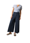 Alessia Santi - Pantaloni a palazzo con motivo check
