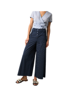 Alessia Santi - Pantaloni a palazzo con motivo check