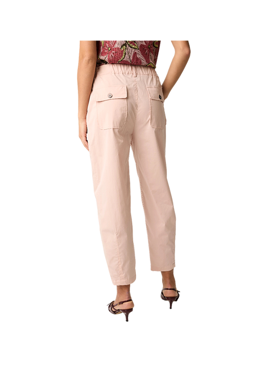 Alessia Santi - Pantaloni cropped in cotone stretch