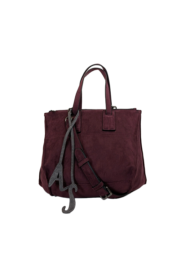 Alessia Santi - Borsa shopping in ecopelle scamosciata