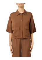 Manila Grace - Camicia cropped