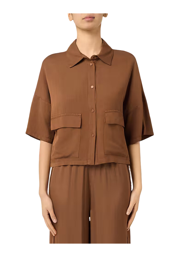 Manila Grace - Camicia cropped