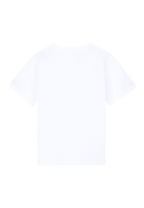 Emporio Armani - T-shirt in jersey organico con stampa logo ASV