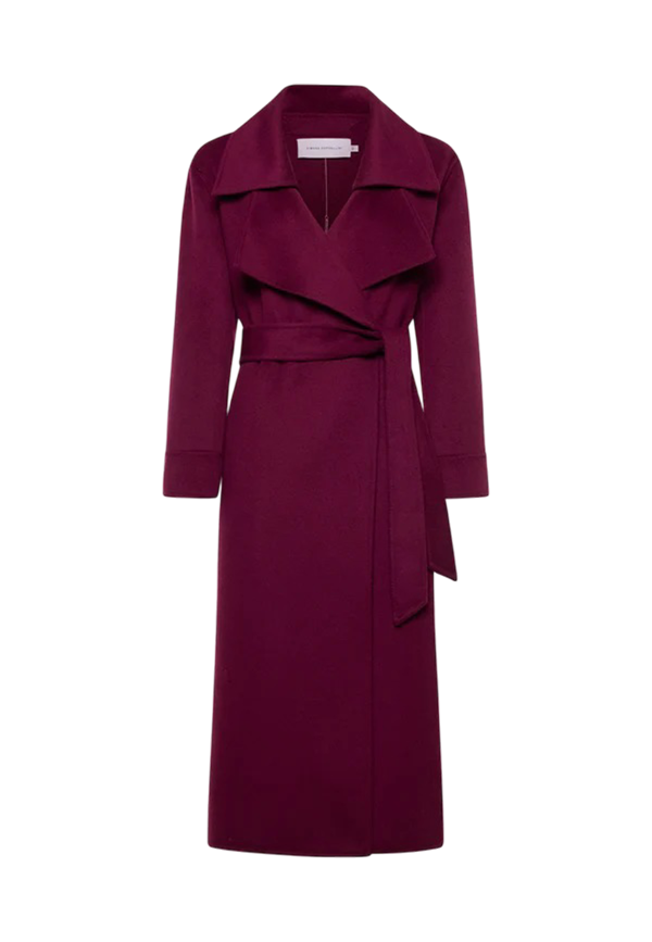 Simona Corsellini - Cappotto basic doppiato in lana