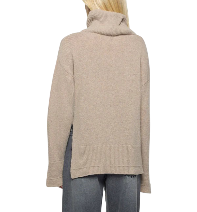 Simona Corsellini - Maglia collo alto con applicazioni