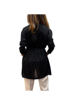Gran Sasso - Cardigan Lurex con cintina