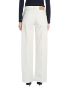 Dondup - Pantaloni Jacklyn wide leg in velluto a coste