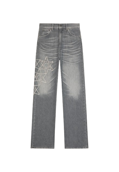 Dondup - Jeans Mabel wide leg in denim fisso