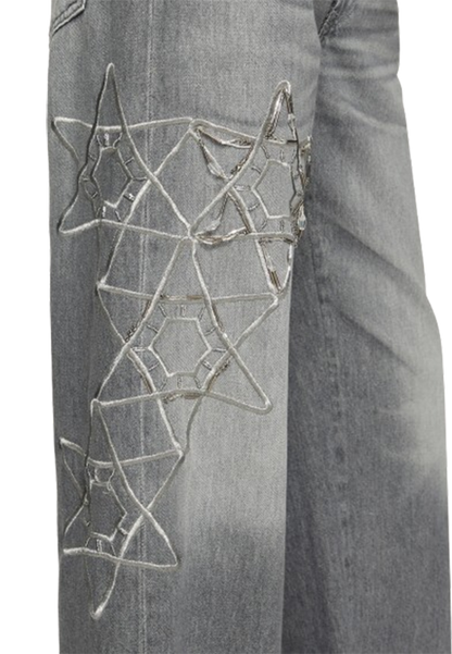 Dondup - Jeans Mabel wide leg in denim fisso