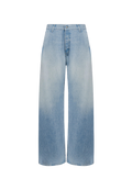 Dondup - Jeans Alek loose in denim fisso lyocell