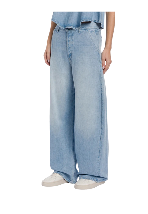 Dondup - Alek loose jeans in fixed lyocell denim